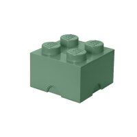 LEGO Storage Brick 2x2 | Sand Green