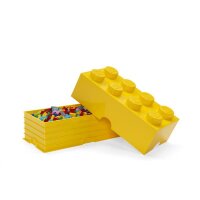 LEGO Storage Brick 2x4 | Gelb