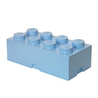 LEGO Storage Brick 2x4 | Hellblau