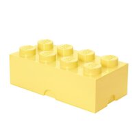 LEGO Storage Brick 2x4 | Cool Yellow