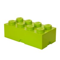 LEGO Storage Brick 2x4 | Lime