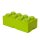 LEGO Storage Brick 2x4 | Lime