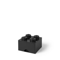 LEGO Schublade 2x2 | Schwarz