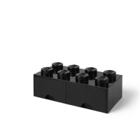 LEGO Schublade 2x4 | Schwarz