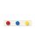 LEGO WALL HANGER RACK | Red, Blue, Yellow