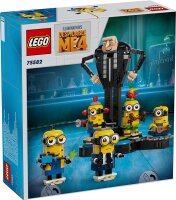 Gru und die Minions aus LEGO® Steinen