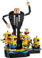 Gru und die Minions aus LEGO® Steinen