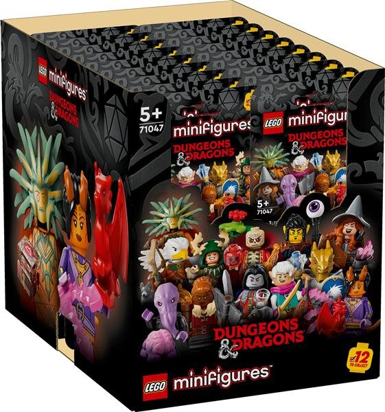 71047 Display mit 36 Minifiguren: Dungeons & Dragons®