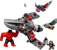 Showdown zwischen Captain America und Red Hulk